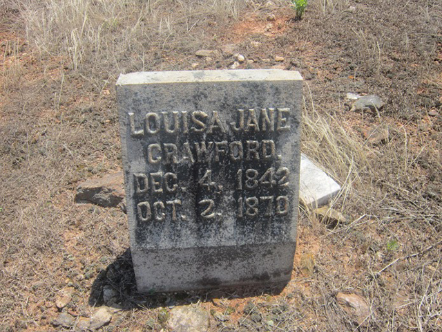 Louisa Jane (Williams) Crawford (1842-1870)